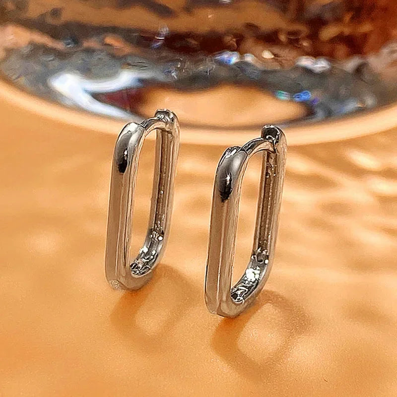2026 Women's Full Cubic Zirconia Hoop Earrings Accessories