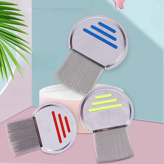 Dense lice comb for pets/children's hair to get rid of head lice.