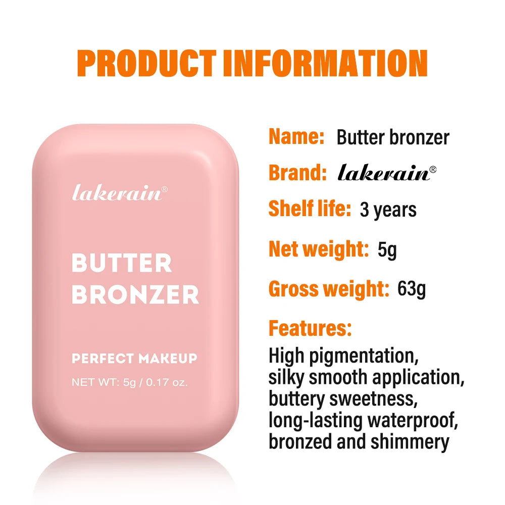 Lakerain Butter Bronzer Cream Women