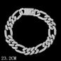 14 MM Iced Out Miami Cuban Link Chain Anklet For Women