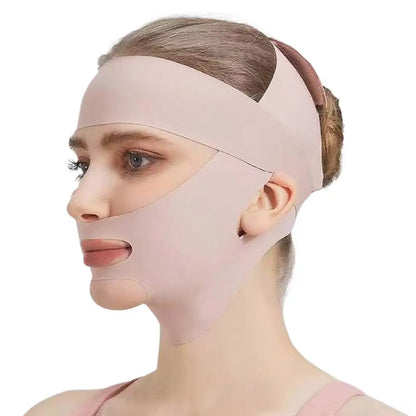 1/2pcs Breathable V-Shape Face Lifting Bandage Tighten & Firm Chin.