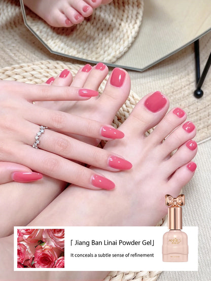 10ml Nude Pink Red Color Nail Gel Nail Polish