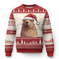 Funny Santa Capy Meme Xmas Vibe Gift Xmas