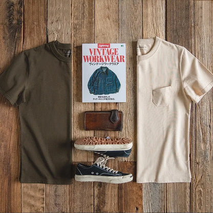 Maden Vintage Heavyweight Pocket T-shirts