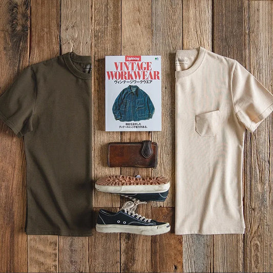 Maden Vintage Heavyweight Pocket T-shirts