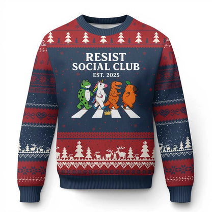 Funny Santa Capy Meme Xmas Vibe Gift Xmas