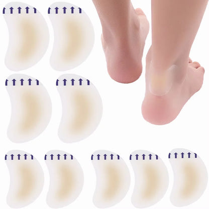 10 pcs mix Gel Heel Protector Pain Relief Plaster Foot Care