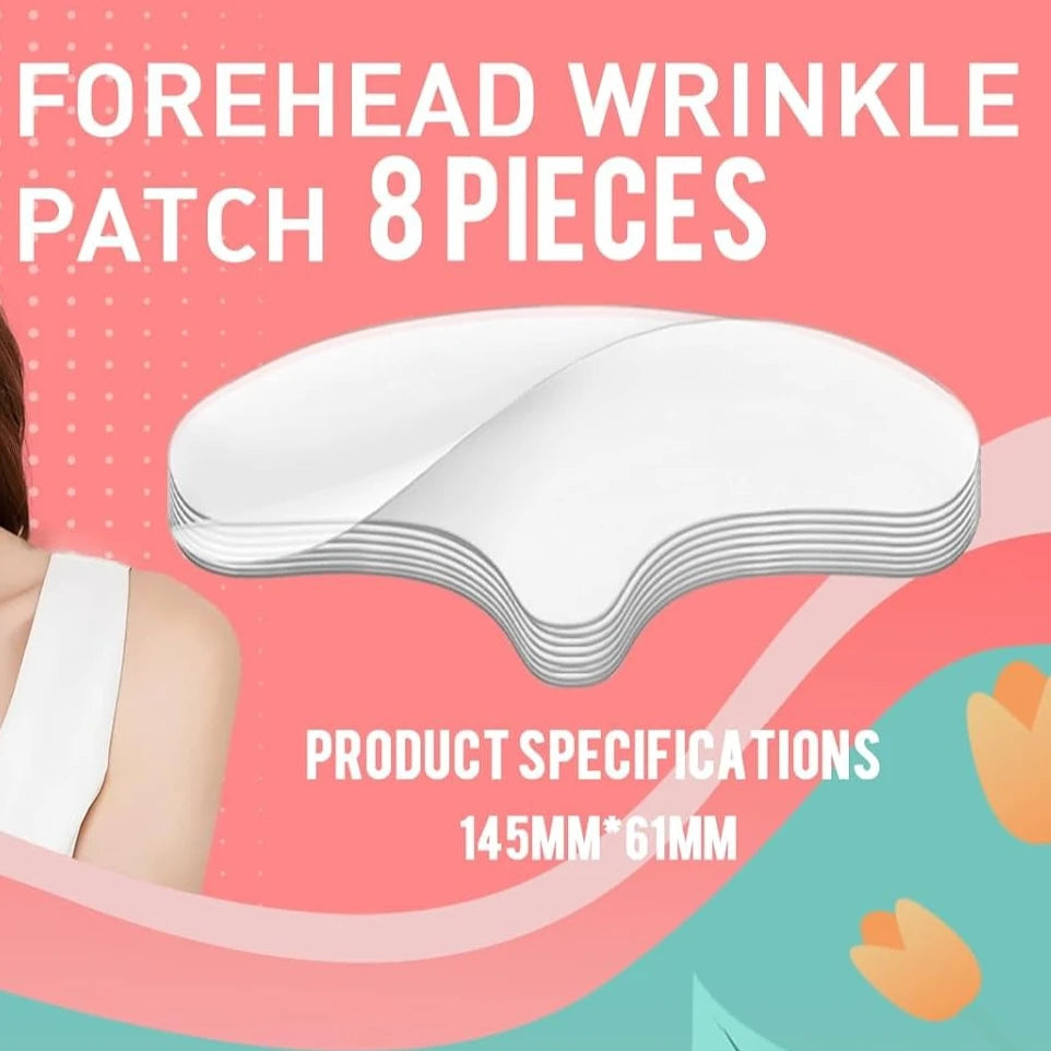 8Pcs Silicone Forehead Wrinkle Patches