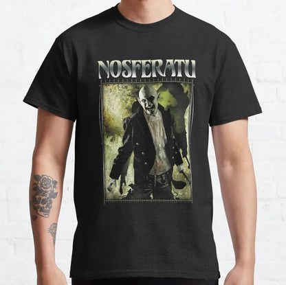 Scary Movie Nosferatu Silhouette Horror Shadow 100% Cotton