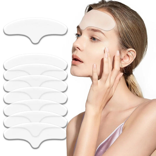 8Pcs Silicone Forehead Wrinkle Patches