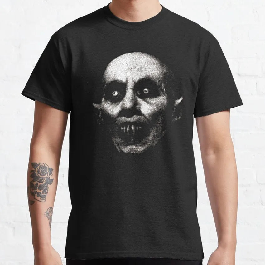 Scary Movie Nosferatu Silhouette Horror Shadow 100% Cotton