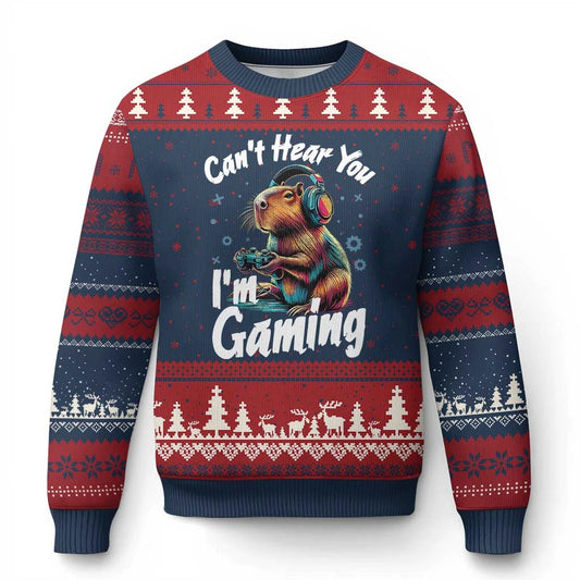 Funny Santa Capy Meme Xmas Vibe Gift Xmas