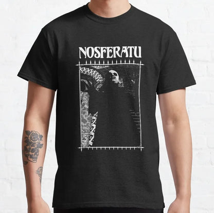 Scary Movie Nosferatu Silhouette Horror Shadow 100% Cotton