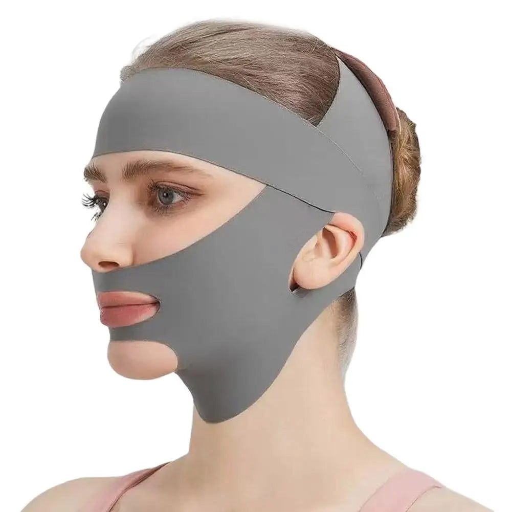 1/2pcs Breathable V-Shape Face Lifting Bandage Tighten & Firm Chin.
