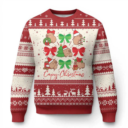 Funny Santa Capy Meme Xmas Vibe Gift Xmas