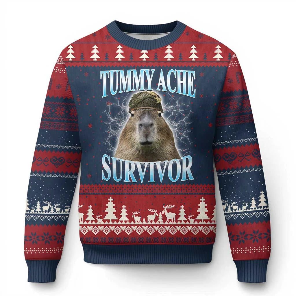 Funny Santa Capy Meme Xmas Vibe Gift Xmas