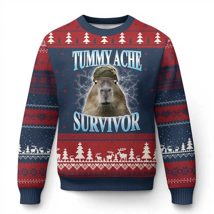 Funny Santa Capy Meme Xmas Vibe Gift Xmas
