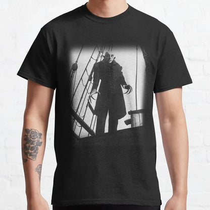 Scary Movie Nosferatu Silhouette Horror Shadow 100% Cotton