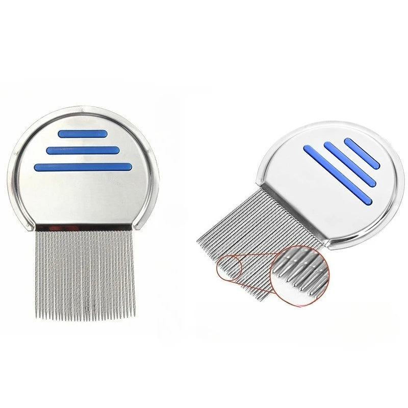 Dense lice comb for pets/children's hair to get rid of head lice.