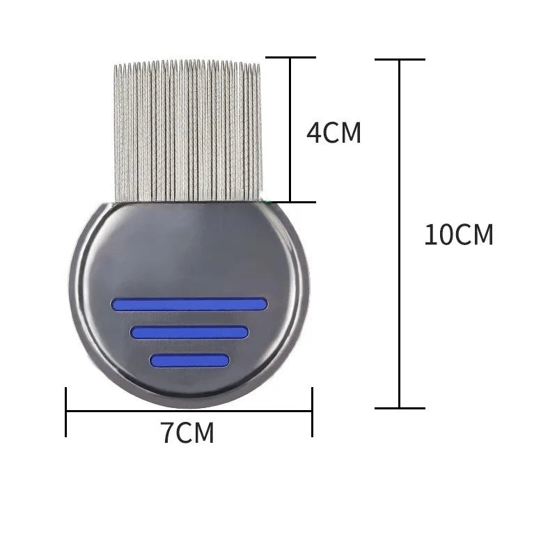 Dense lice comb for pets/children's hair to get rid of head lice.